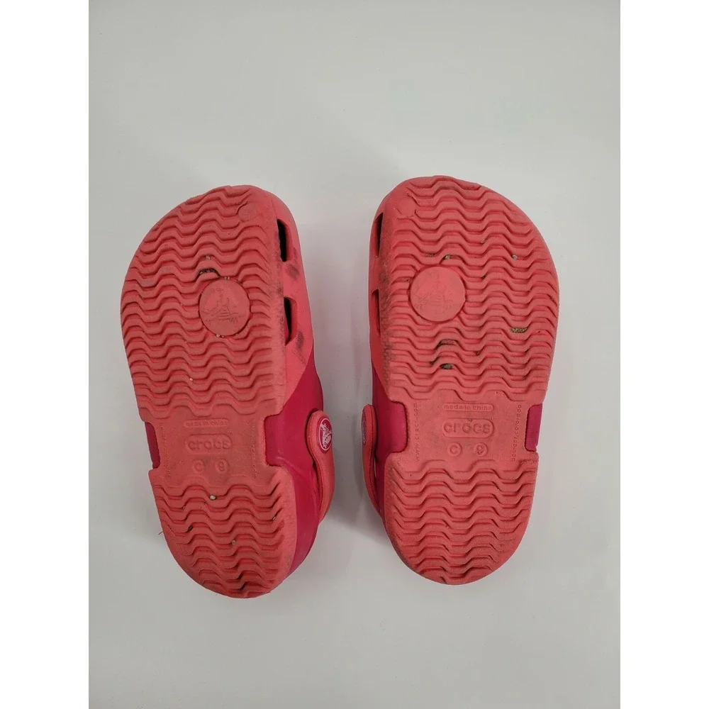 Crocs‎ Kids' Electro Clogs | Water Shoes | Kids' Shoes Pink Size C 9